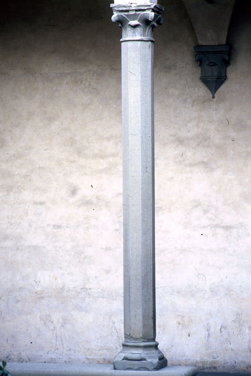 colonna, serie - bottega fiorentina (sec. XV)