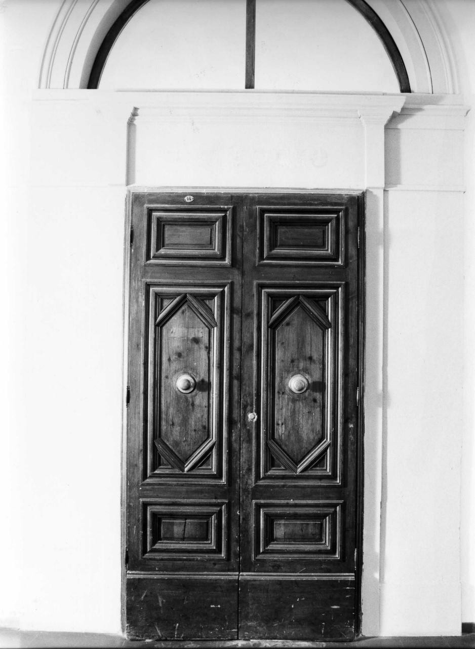 porta - a due battenti - bottega toscana (metà sec. XIX)