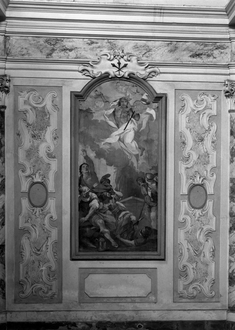 resurrezione di Cristo (dipinto) di Meucci Vincenzo (attribuito) (prima metà sec. XVIII)