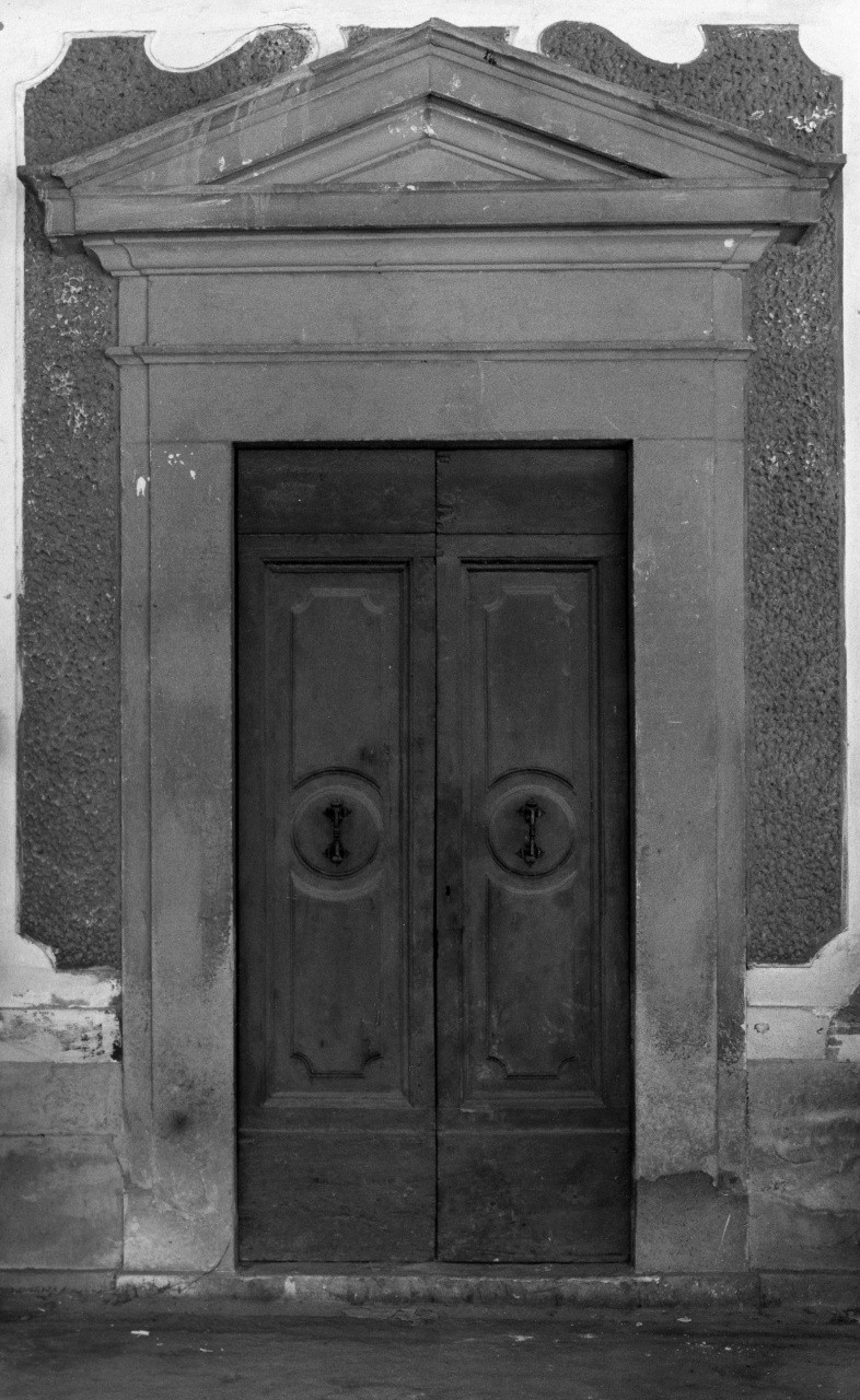 porta - ambito toscano (prima metà sec. XVIII)