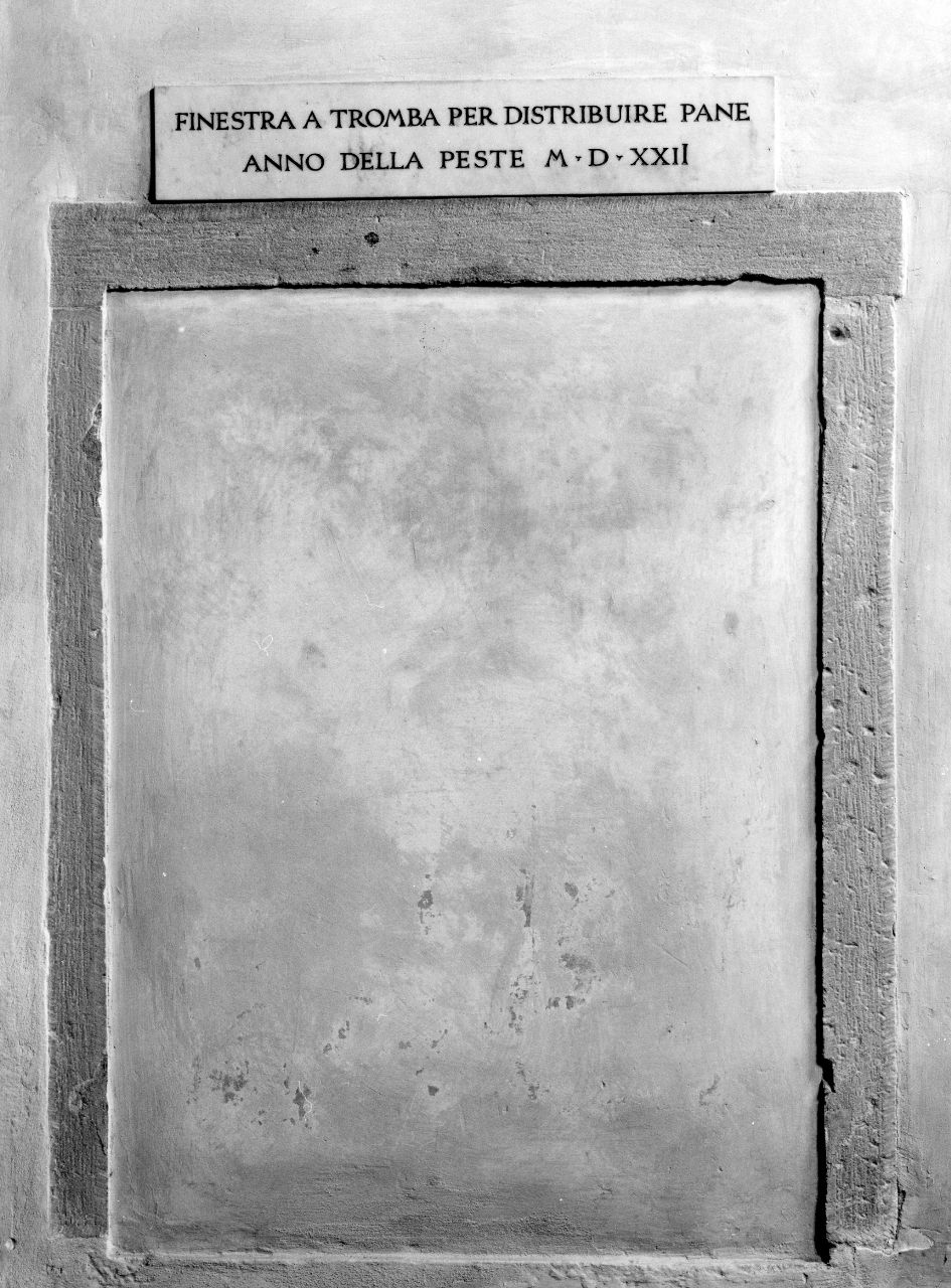 finestra cieca - manifattura toscana (sec. XVI)