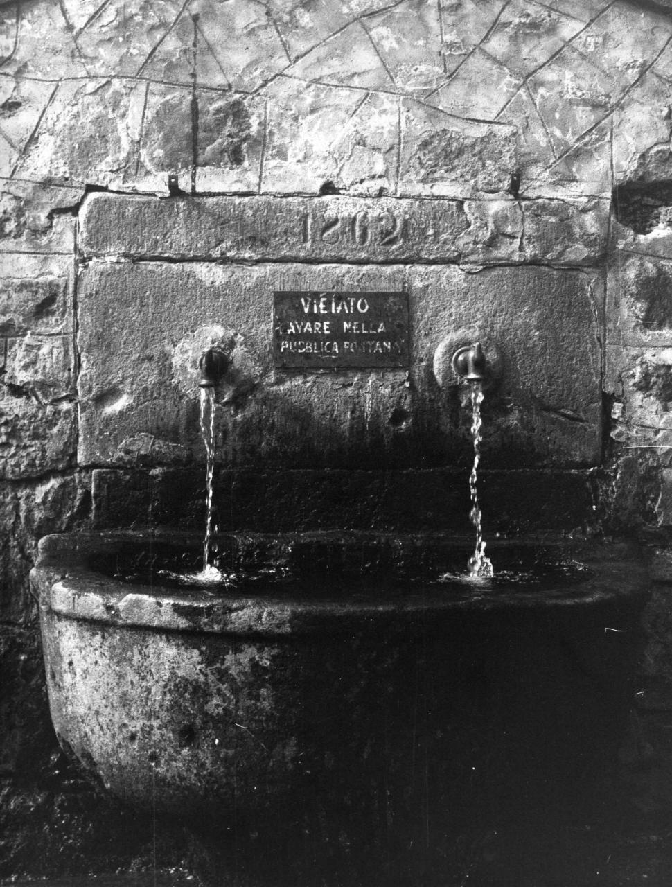fontana - manifattura toscana (sec. XIX)