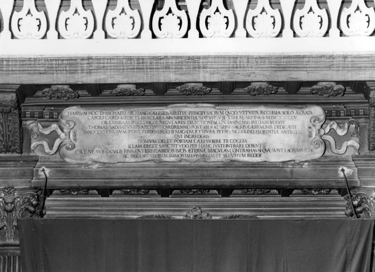 lapide - manifattura toscana (sec. XVII)