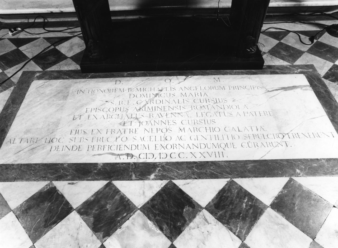 lapide - manifattura toscana (sec. XVIII)