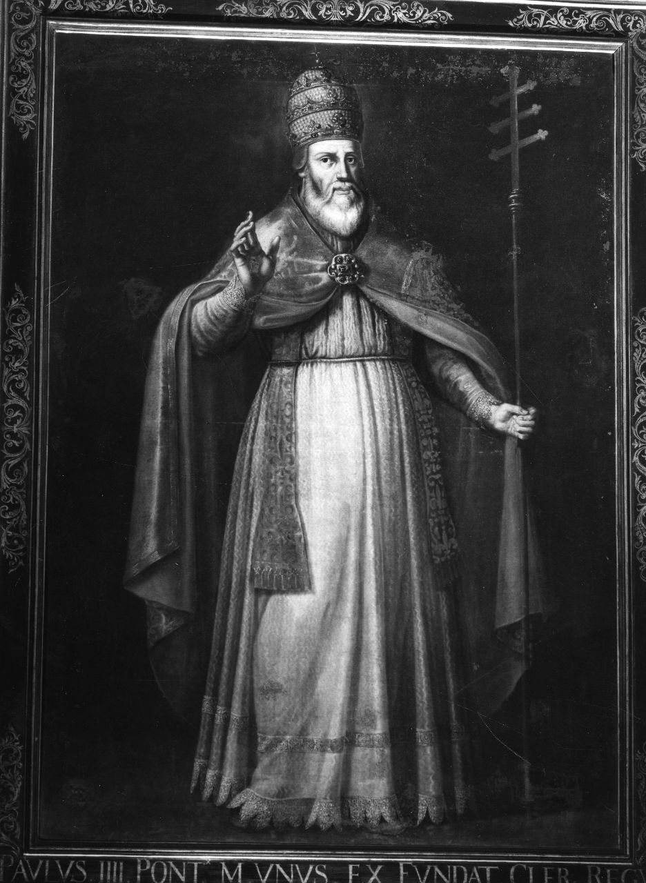 ritratto di papa Paolo IV (dipinto) - ambito toscano (primo quarto sec. XVIII)