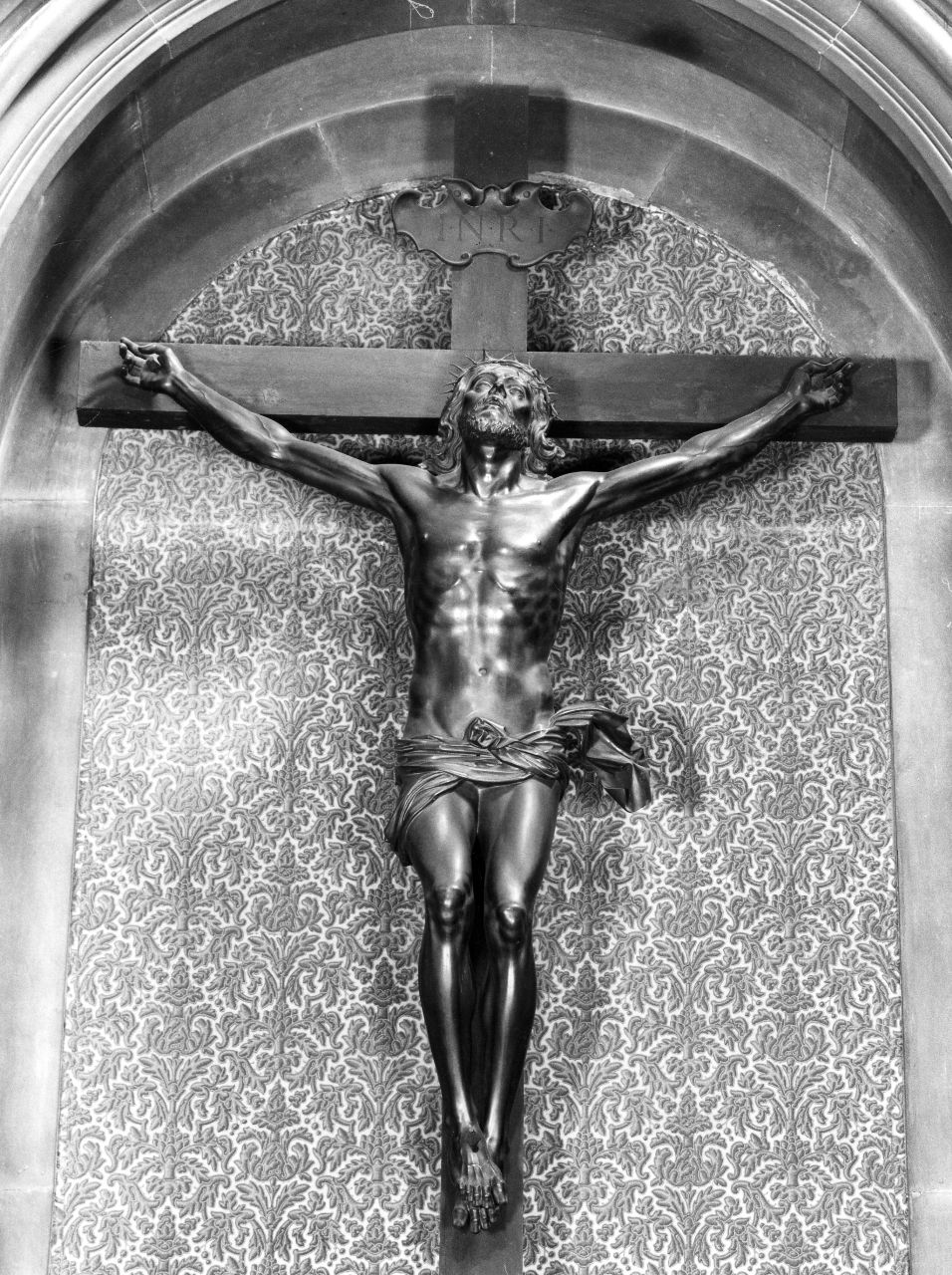 Cristo crocifisso (crocifisso) di Susini Francesco (sec. XVII)