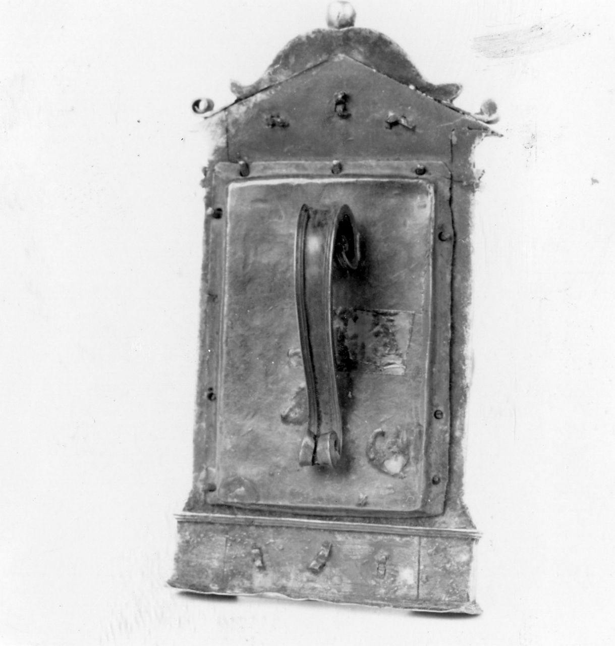 crocifissione (pace) - manifattura francese (seconda metà sec. XIV, sec. XVI)