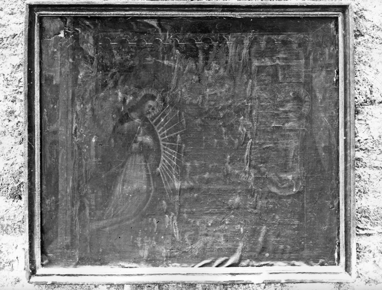 Annunciazione (dipinto) - ambito italiano (secc. XVII/ XVIII)