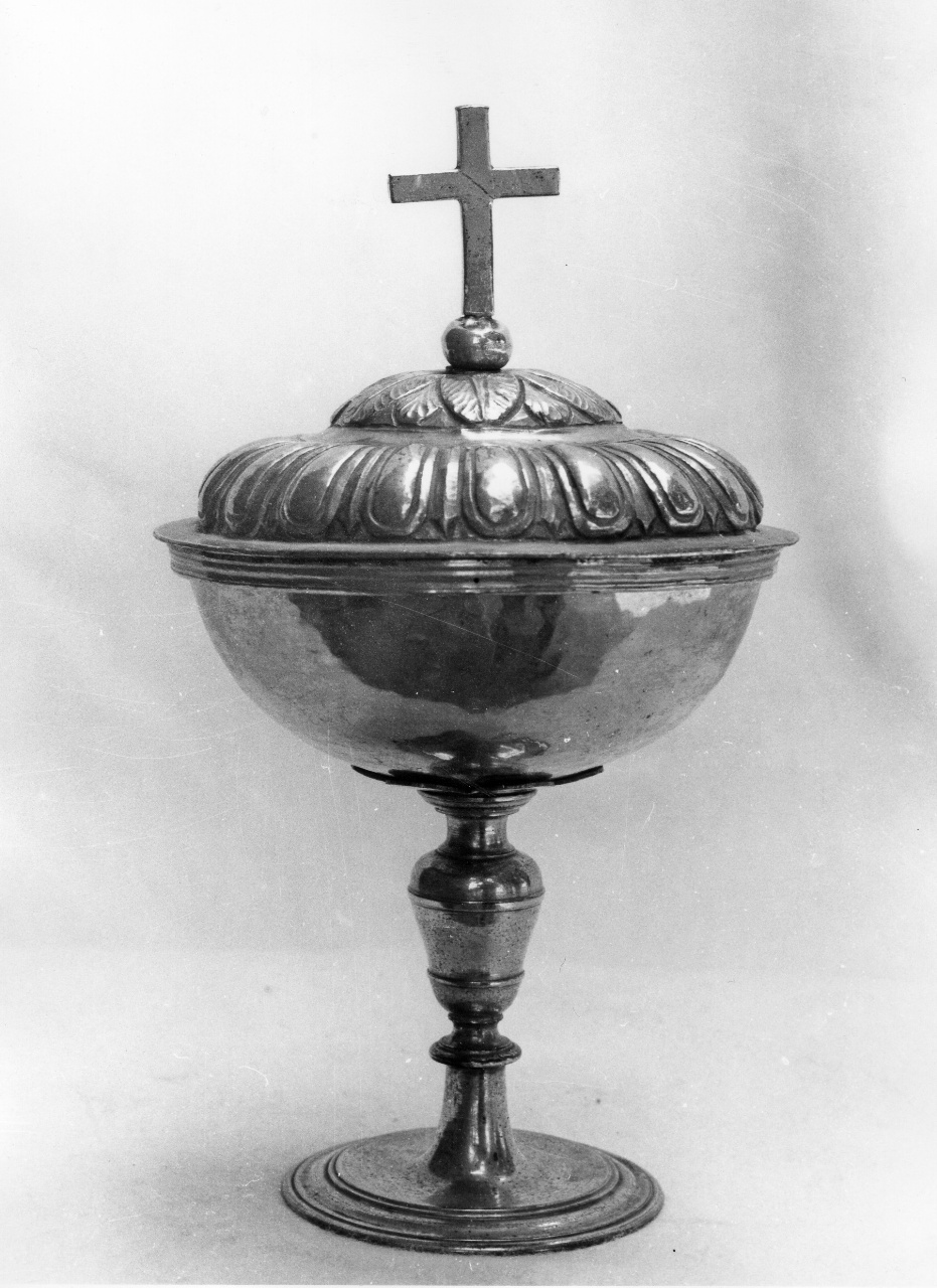 pisside - manifattura toscana (secc. XVII/ XVIII)