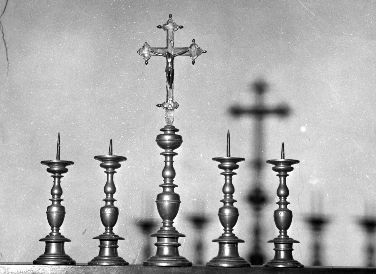 croce d'altare - manifattura toscana (sec. XVII)