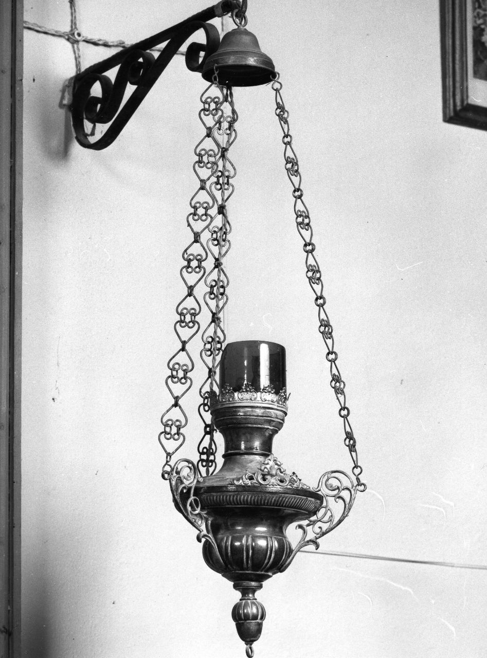 lampada - manifattura toscana (secc. XIX/ XX)