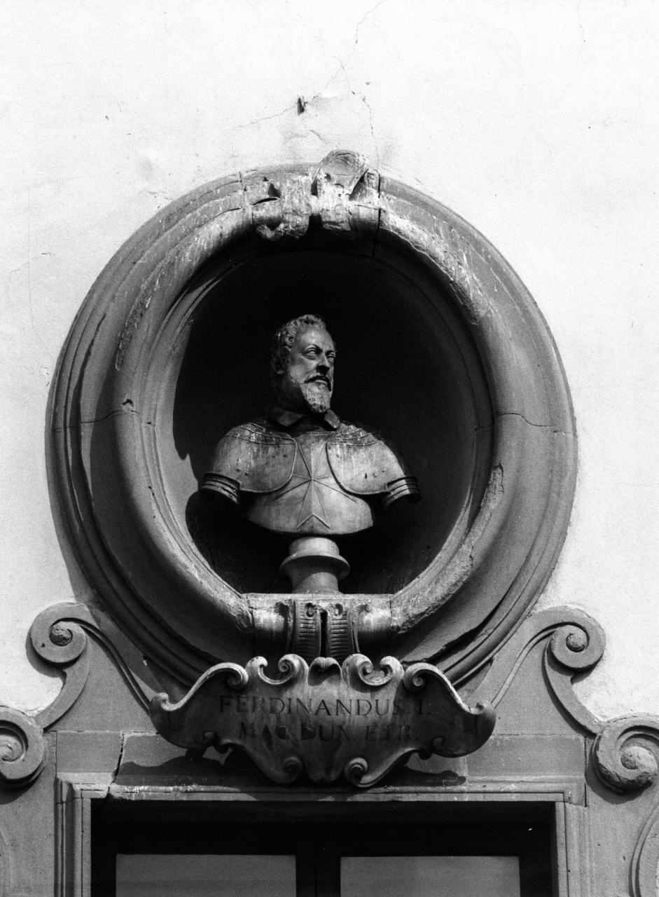 busto di Ferdinando I de' Medici (scultura) di Novelli Antonio (attribuito) (sec. XVII)