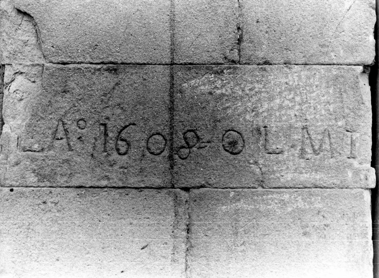 lapide documentaria - produzione toscana (sec. XVII)