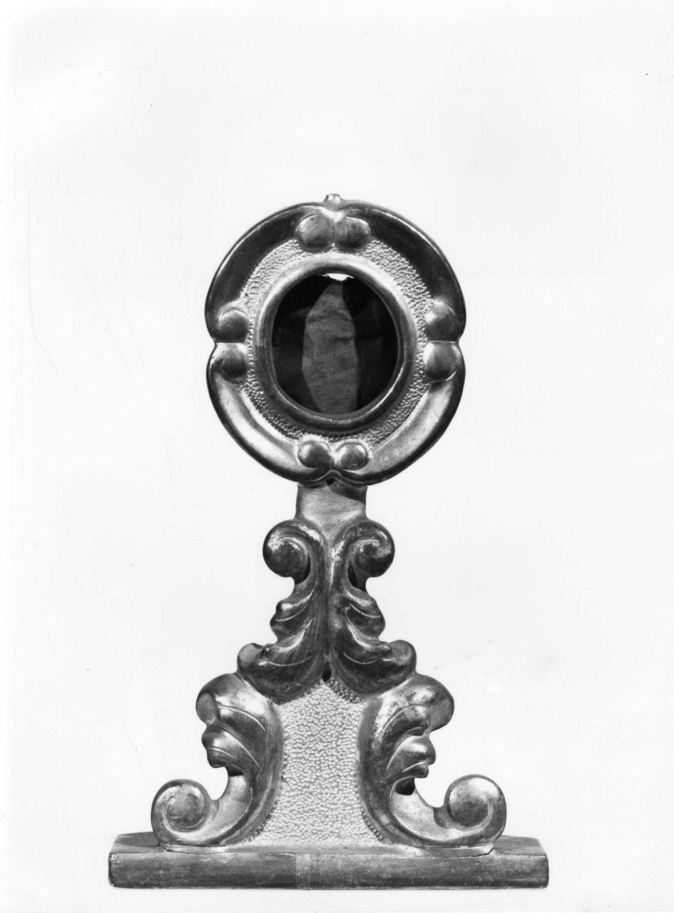 reliquiario - a ostensorio - bottega toscana (fine sec. XVIII)