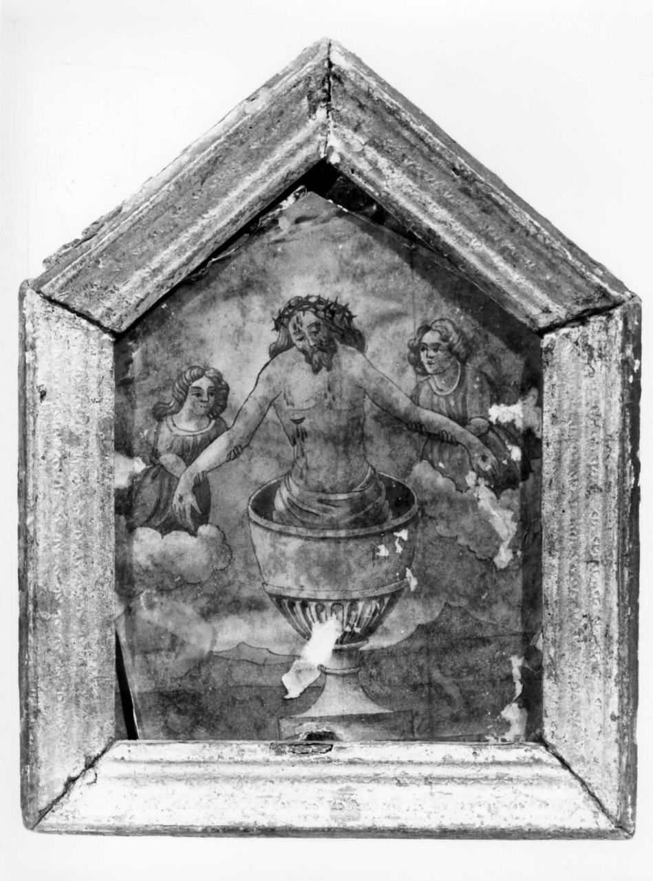 Ecce Homo (pace - a tavoletta) - bottega toscana (inizio sec. XVII)