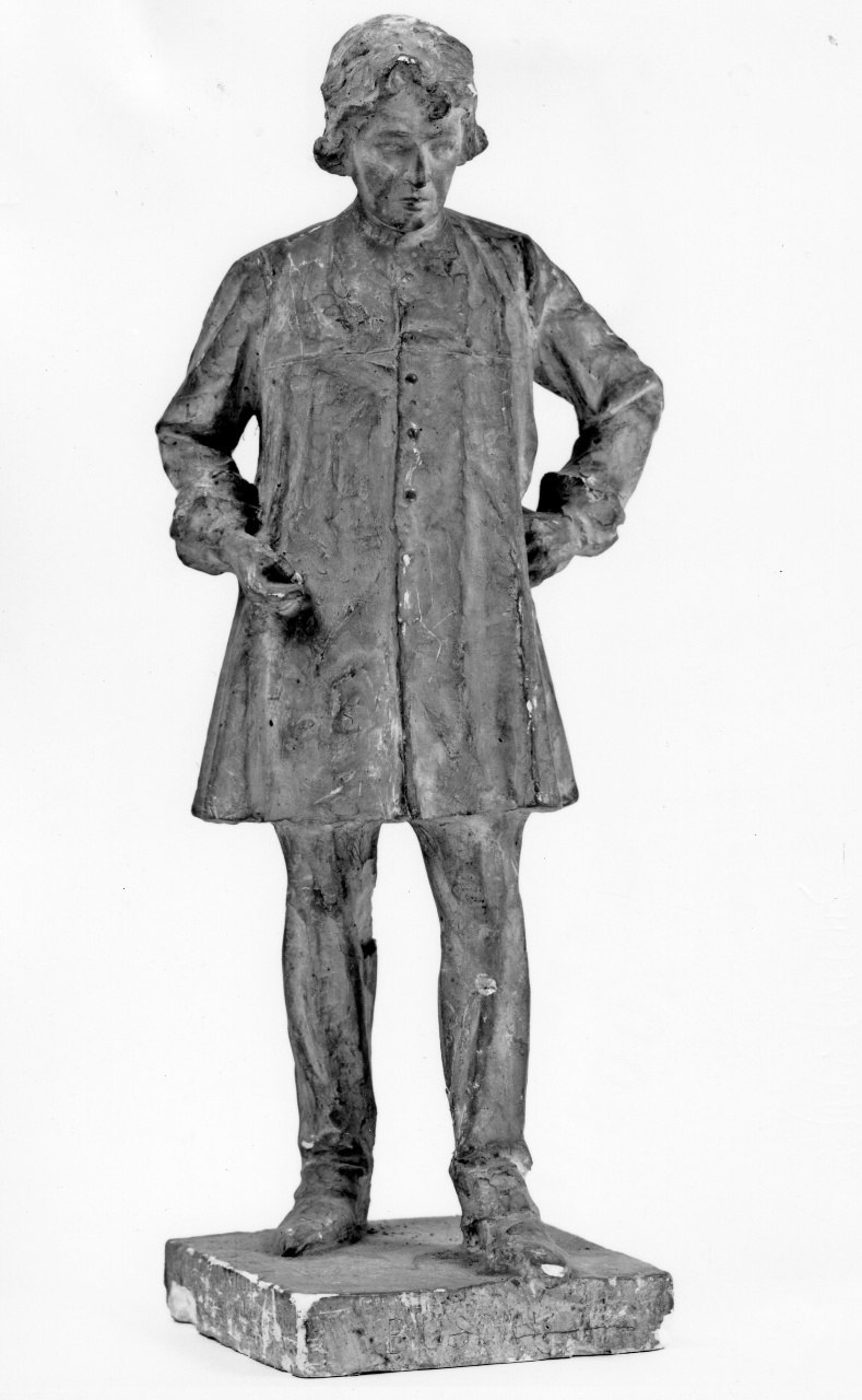 figura maschile (statuetta) - ambito toscano (primo quarto sec. XX)