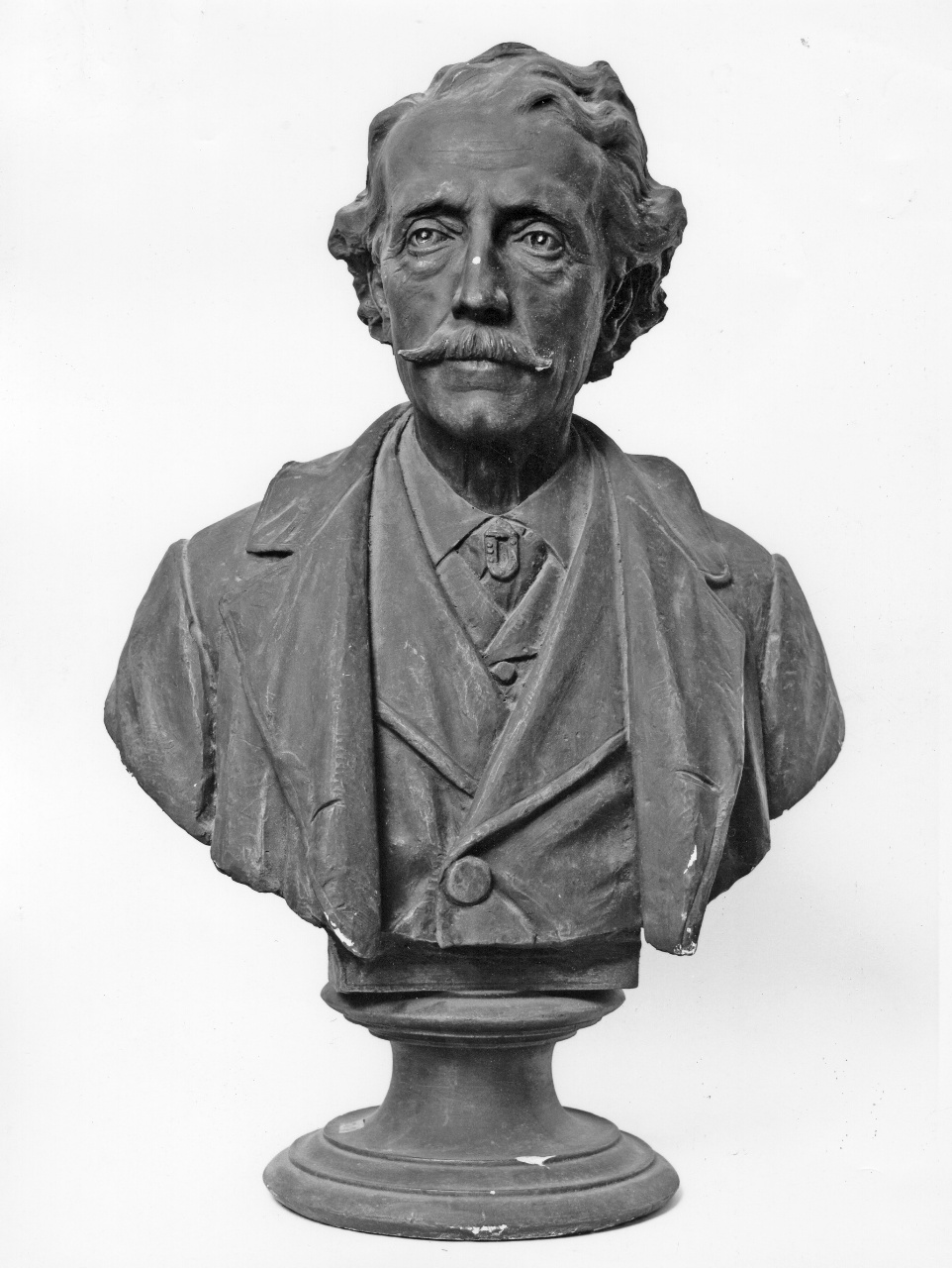 busto di Giuseppe Torre, busto ritratto d'uomo (scultura) di Andreini Ferdinando (sec. XX)