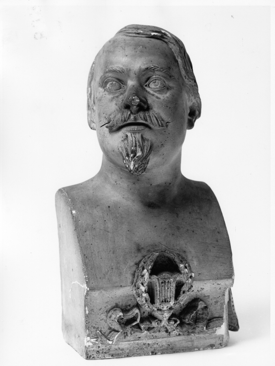 busto ritratto d'uomo (scultura) di Villa Ignazio (sec. XIX)