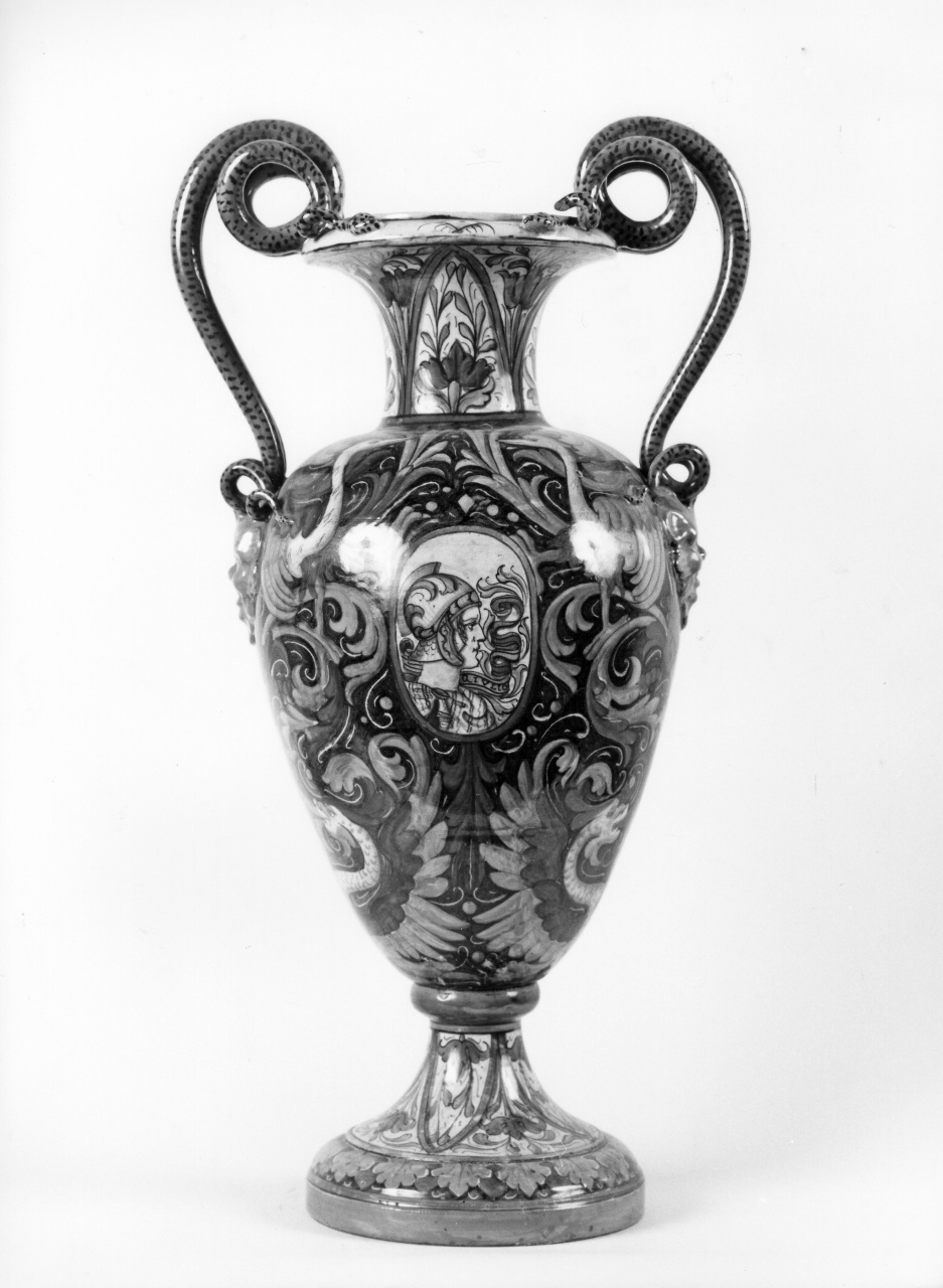 anfora, serie - manifattura toscana (ultimo quarto sec. XIX)