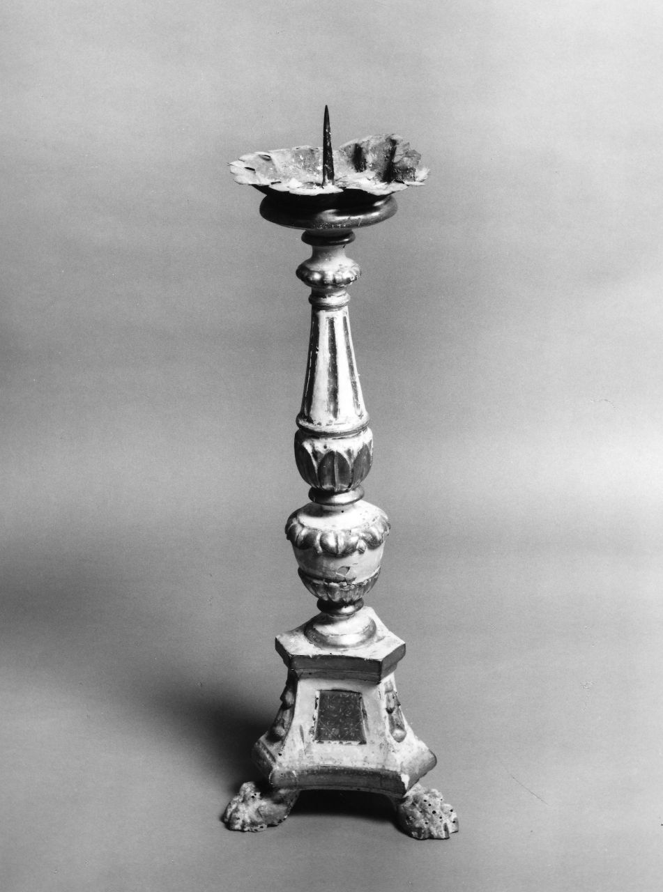 candeliere - ambito toscano (prima metà sec. XIX)