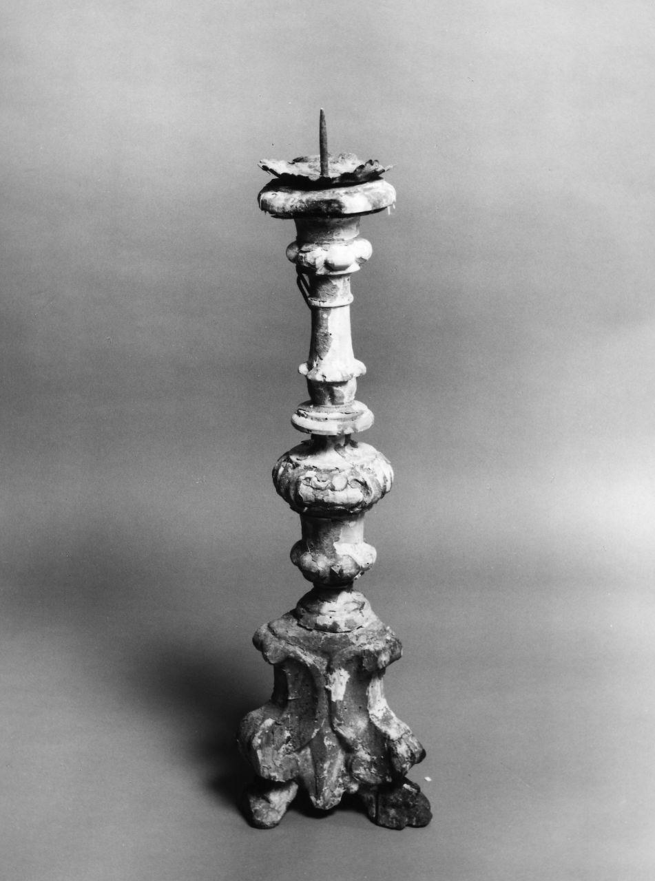 candeliere, serie - ambito toscano (seconda metà sec. XVIII)