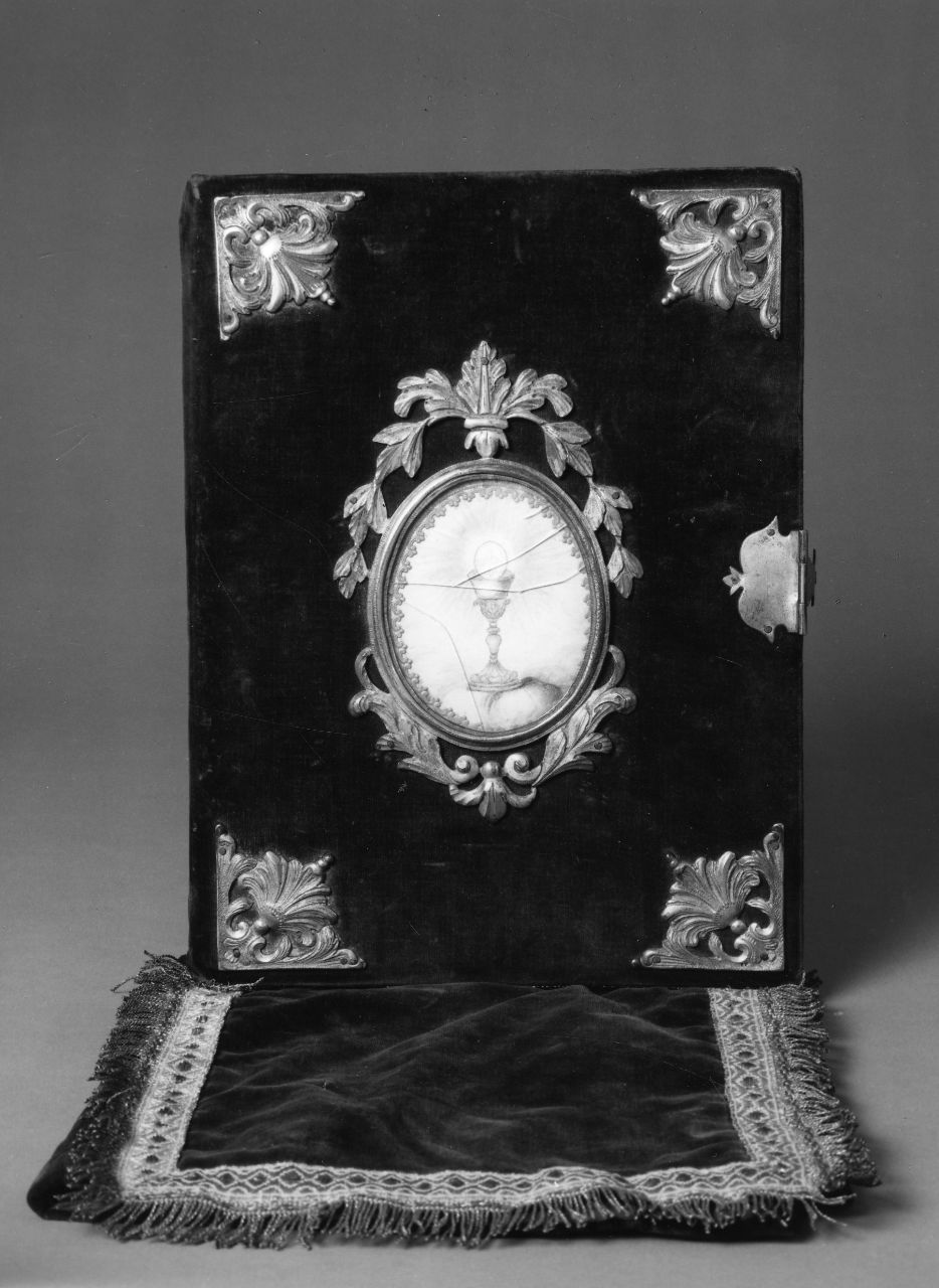calice eucaristico (custodia - di libro liturgico) - bottega toscana (sec. XVIII)