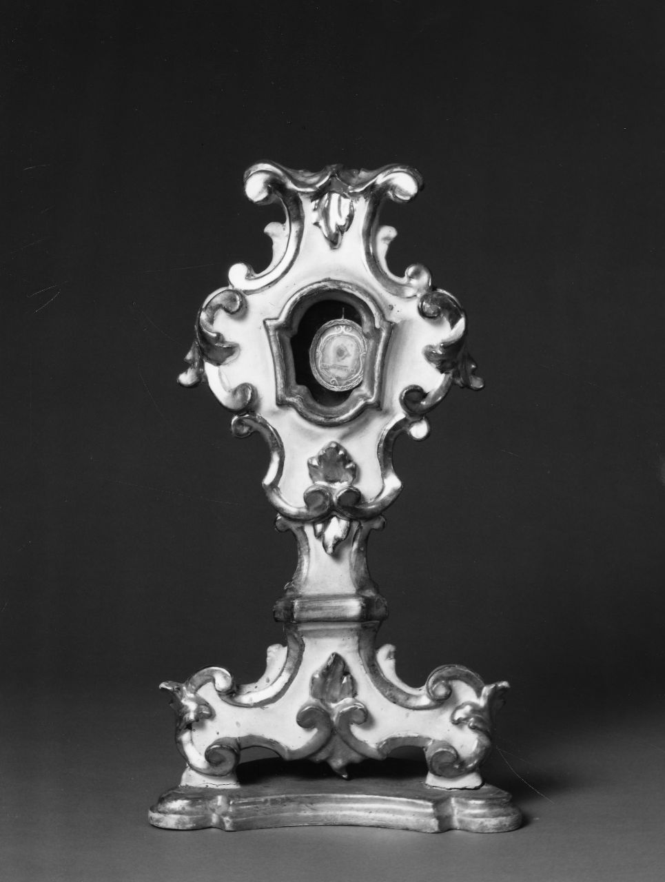 reliquiario - a ostensorio - bottega toscana (sec. XVIII)