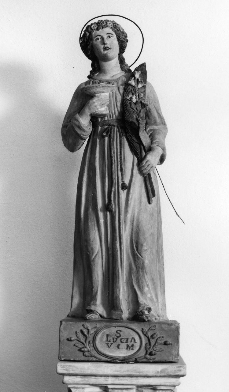 Santa Lucia (scultura) - bottega toscana (seconda metà sec. XIX)