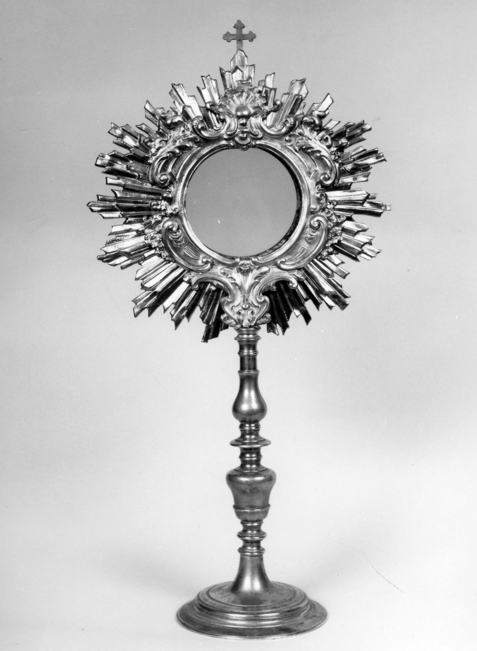 ostensorio - bottega toscana (prima metà sec. XVIII)