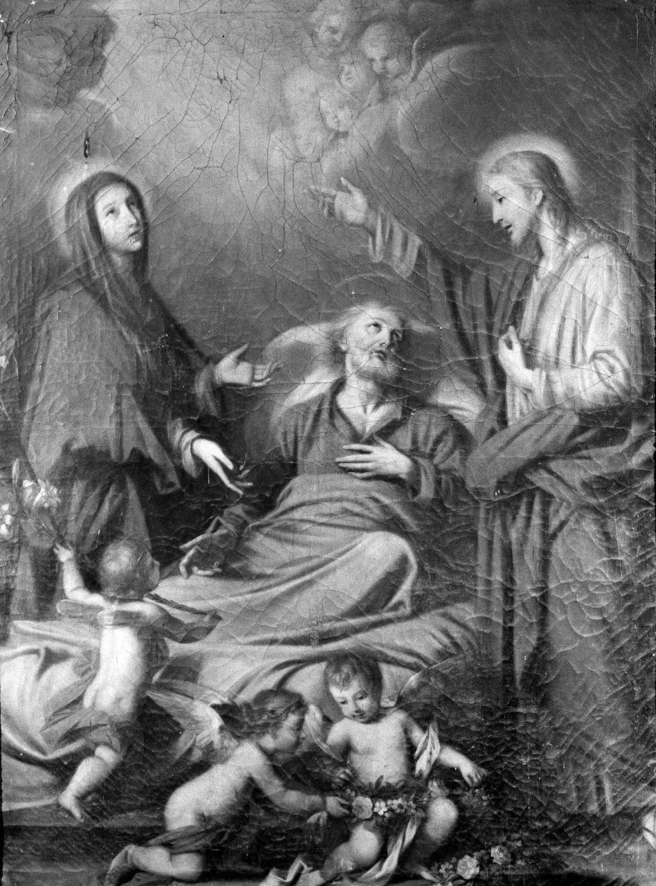 morte di San Giuseppe (dipinto) - ambito fiorentino (seconda metà sec. XVIII)