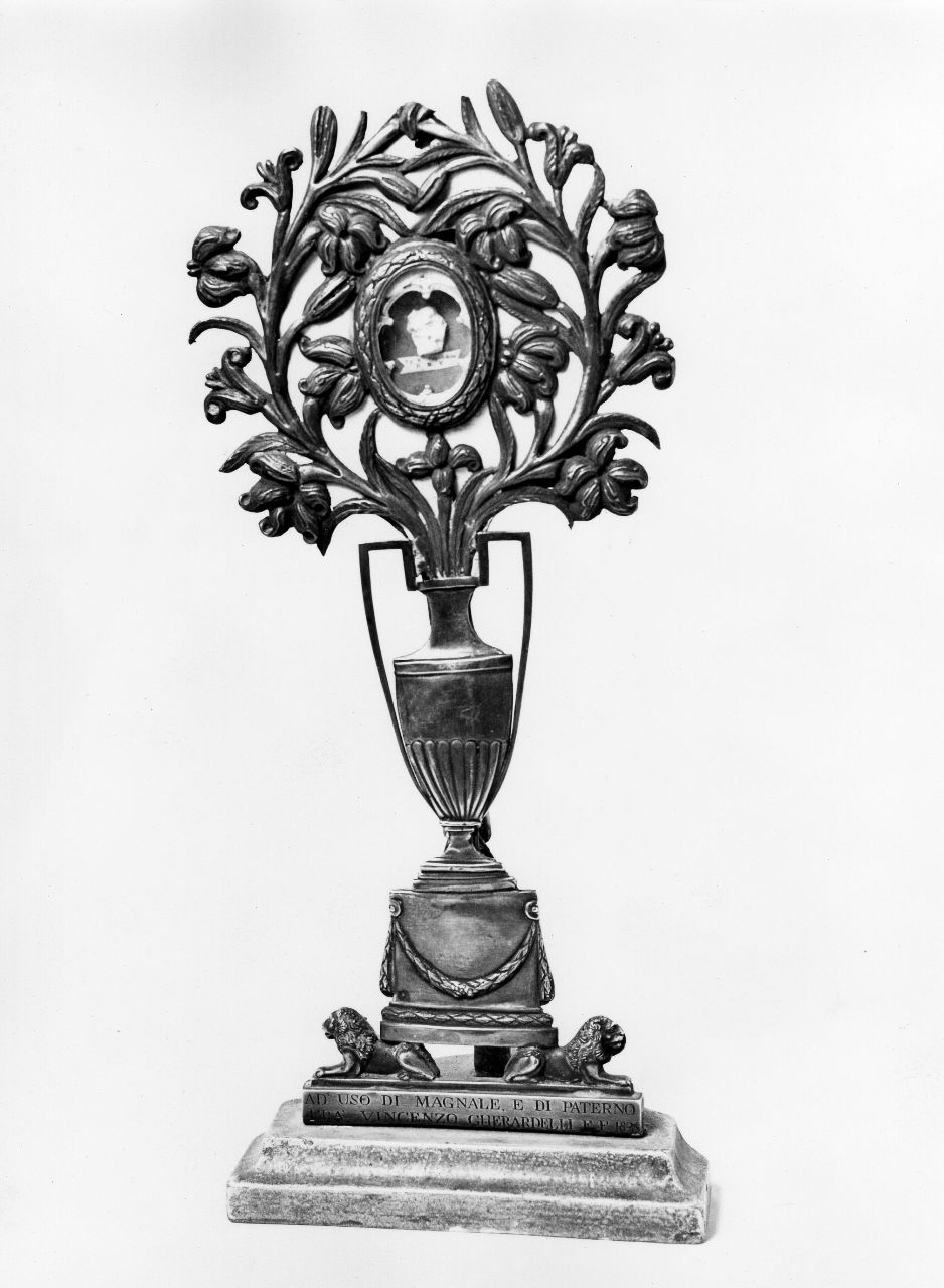 reliquiario - bottega romana (sec. XIX)