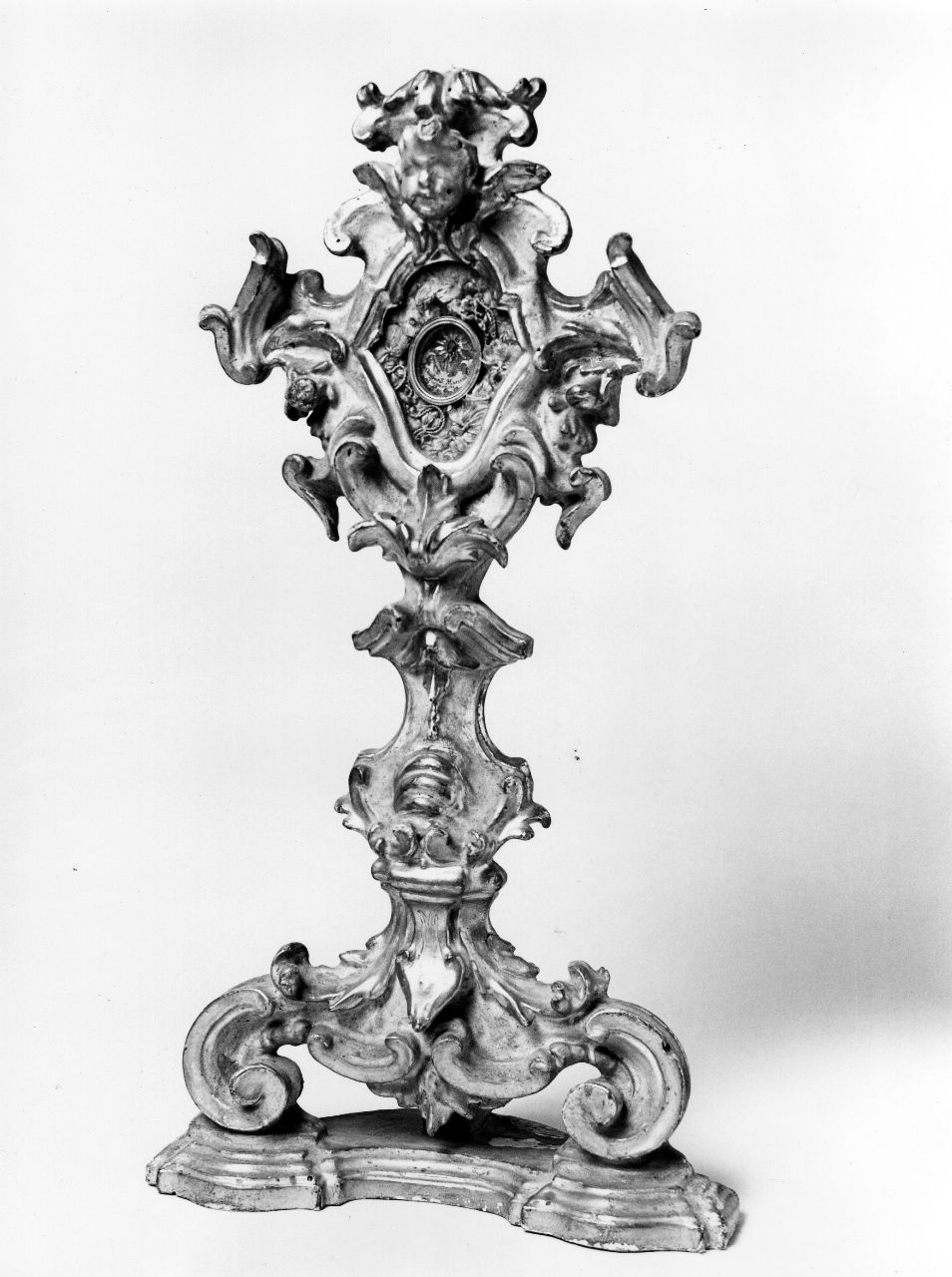 reliquiario - bottega toscana (metà sec. XVIII)