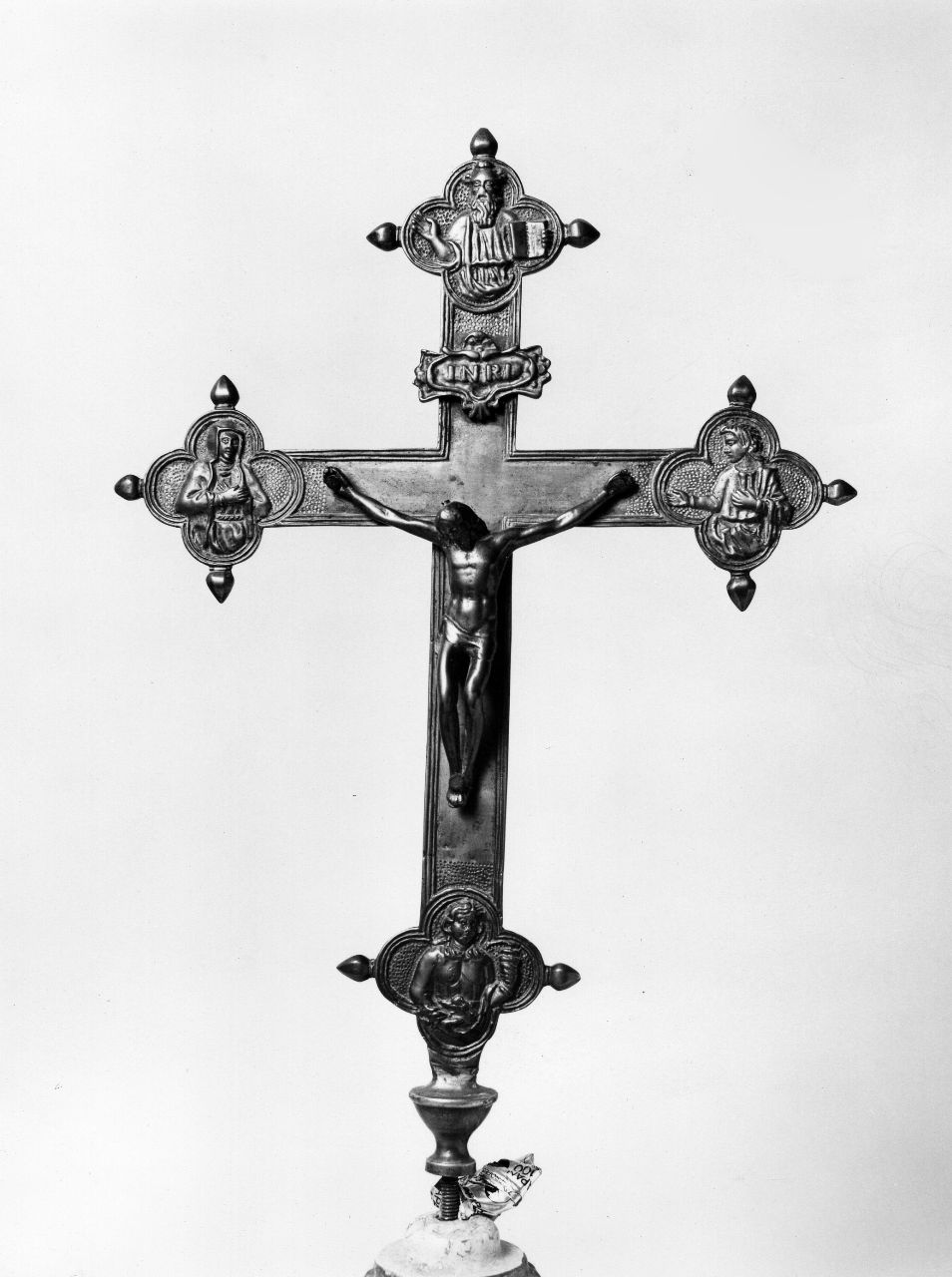 Cristo crocifisso (croce processionale) - bottega toscana (sec. XVII)