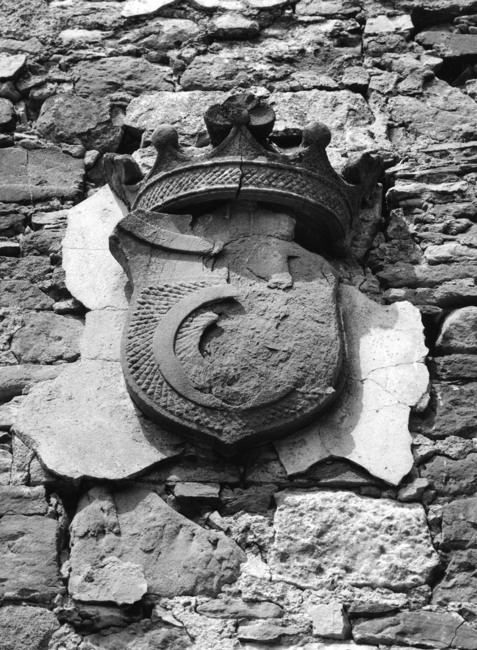 stemma gentilizio della famiglia Albizi (rilievo) - ambito toscano (terzo quarto sec. XIX)