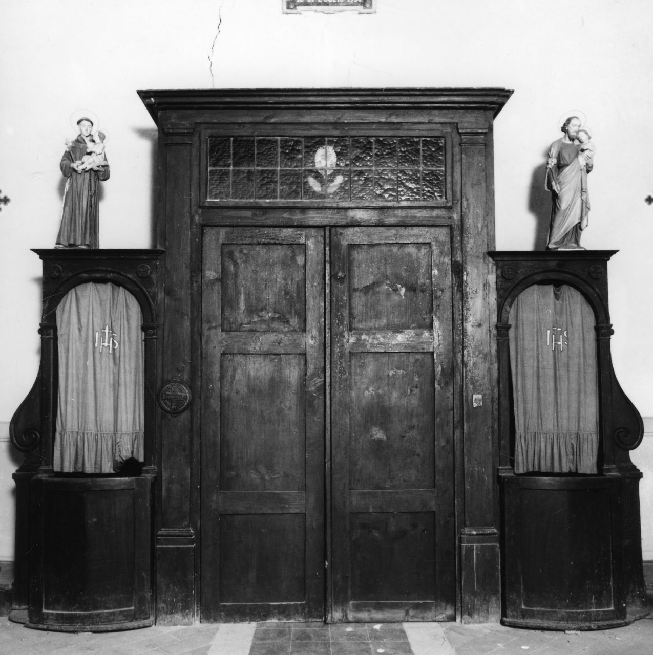 bussola d'ingresso - ambito toscano (prima metà sec. XX)