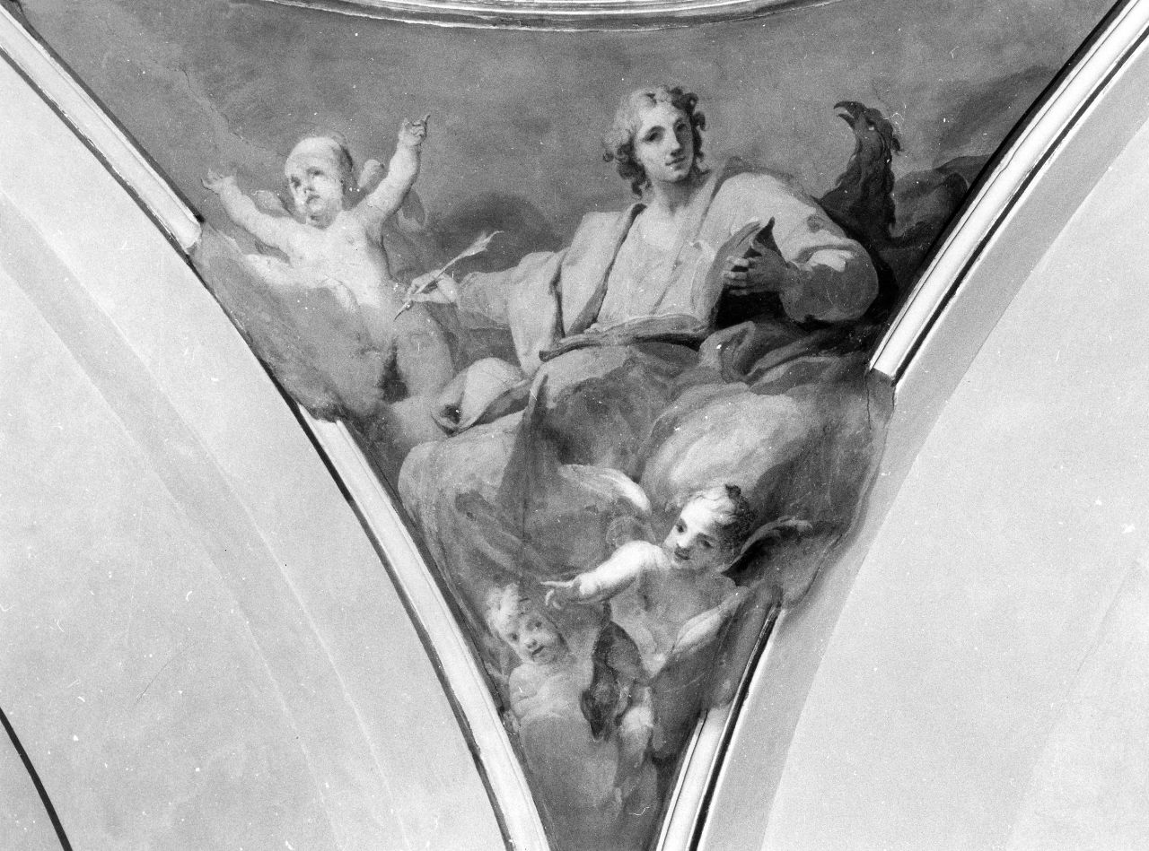 San Giovanni Evangelista (dipinto) di Bonechi Matteo (attribuito) (sec. XVIII)