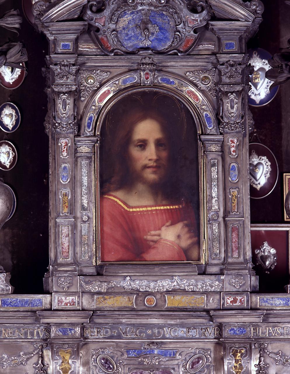 Cristo redentore (dipinto) di Andrea d'Agnolo detto Andrea del Sarto (sec. XVI) 