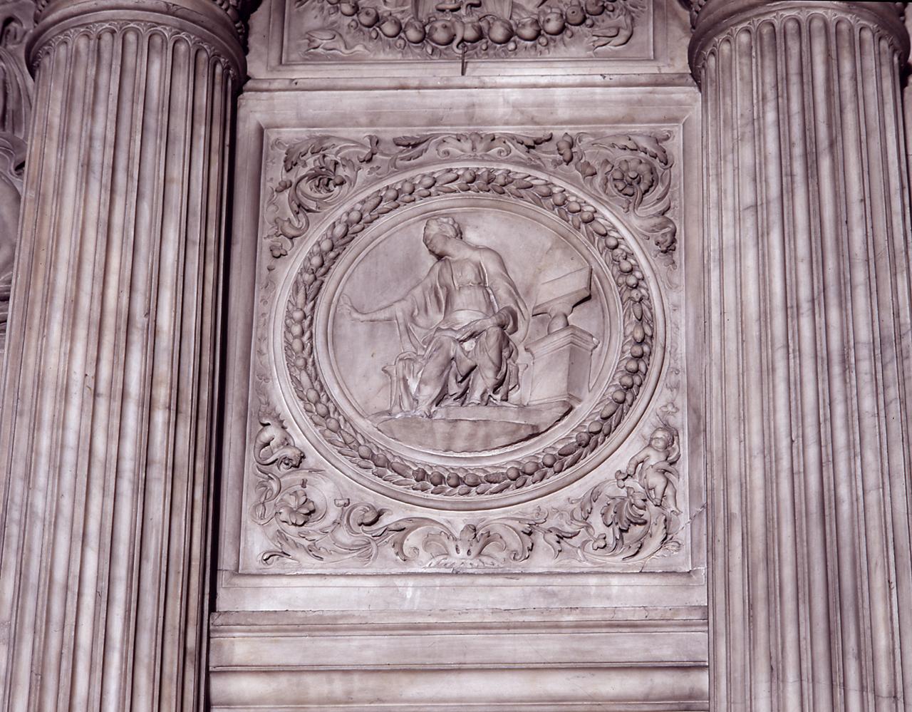 Madonna annunciata (rilievo) di Grazini Benedetto detto Benedetto da Rovezzano (cerchia) (sec. XVI)