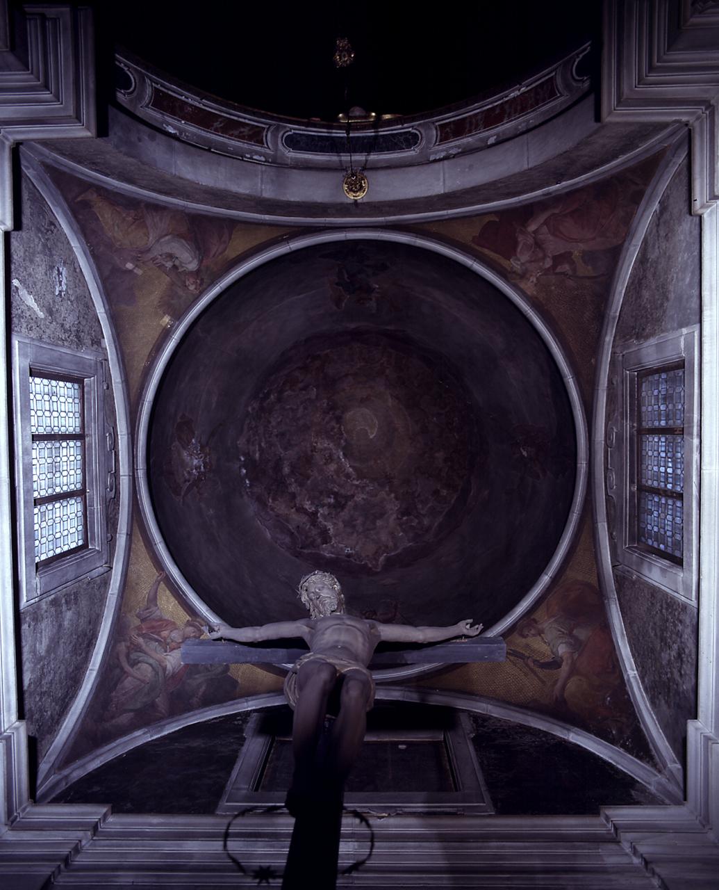 gloria di angeli, personificazioni di Virtù (dipinto, ciclo) di Barbatelli Bernardino detto Poccetti (sec. XVI)