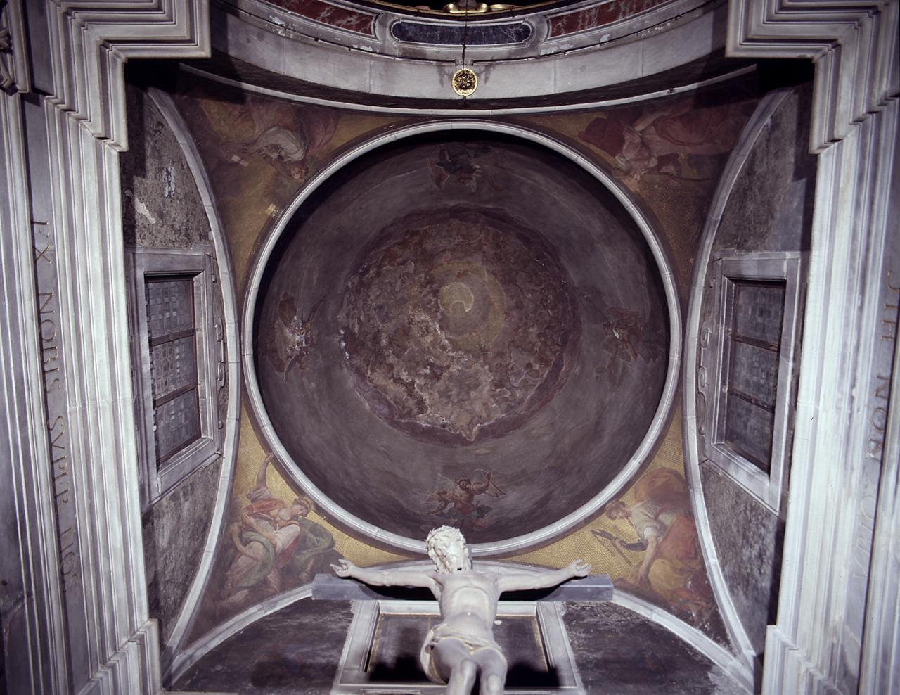 gloria di angeli (dipinto) di Barbatelli Bernardino detto Poccetti (sec. XVI)