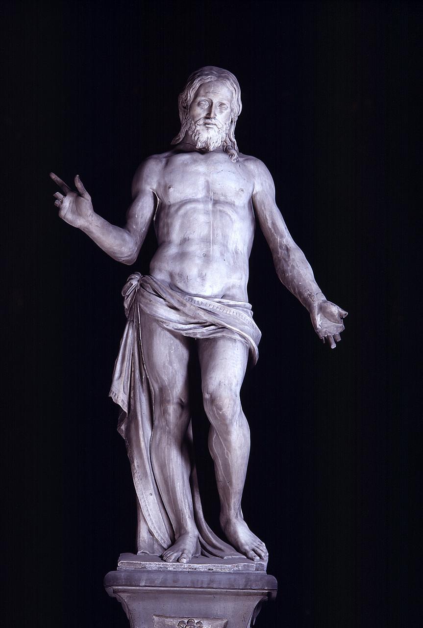 Cristo benedicente (statua) di Da Montorsoli Giovanni Angelo (sec. XVI)