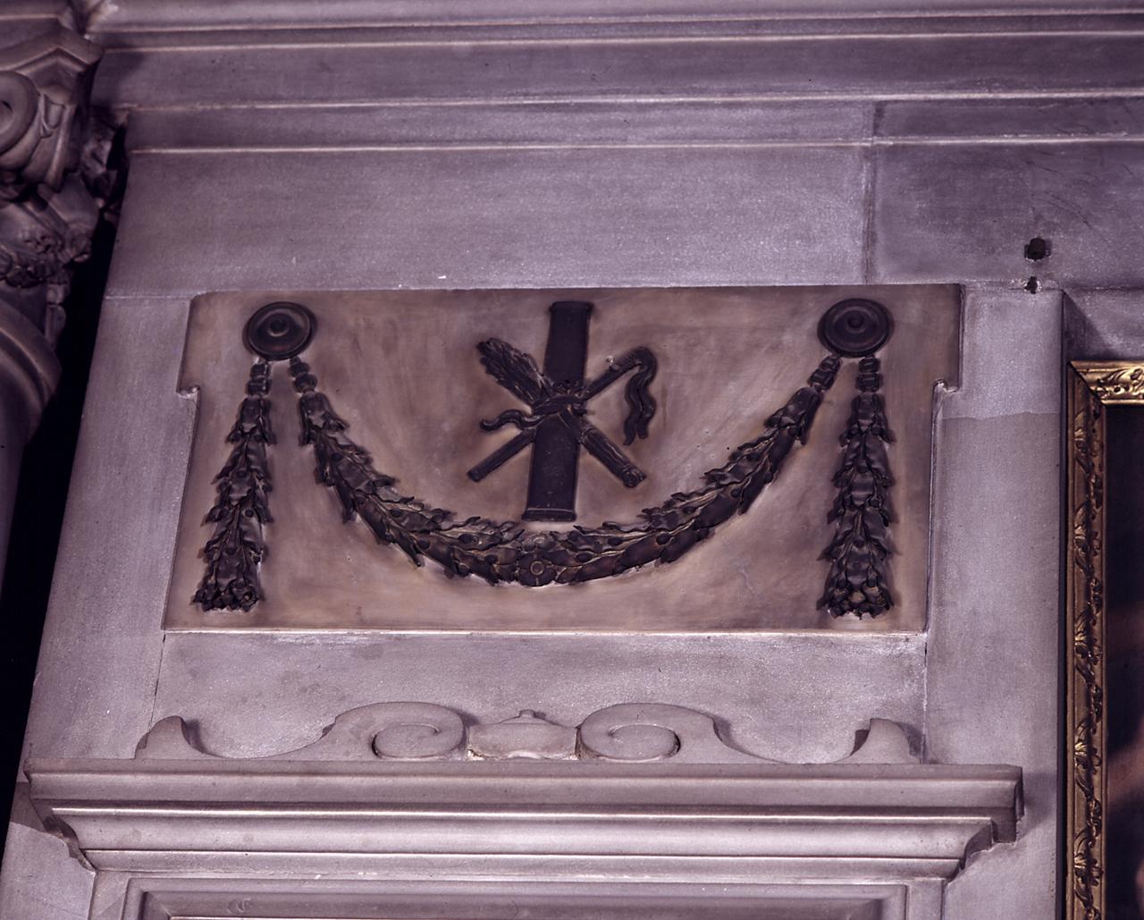 simboli della passione (rilievo, serie) di Jean de Boulogne detto Giambologna (e aiuti) (sec. XVI)