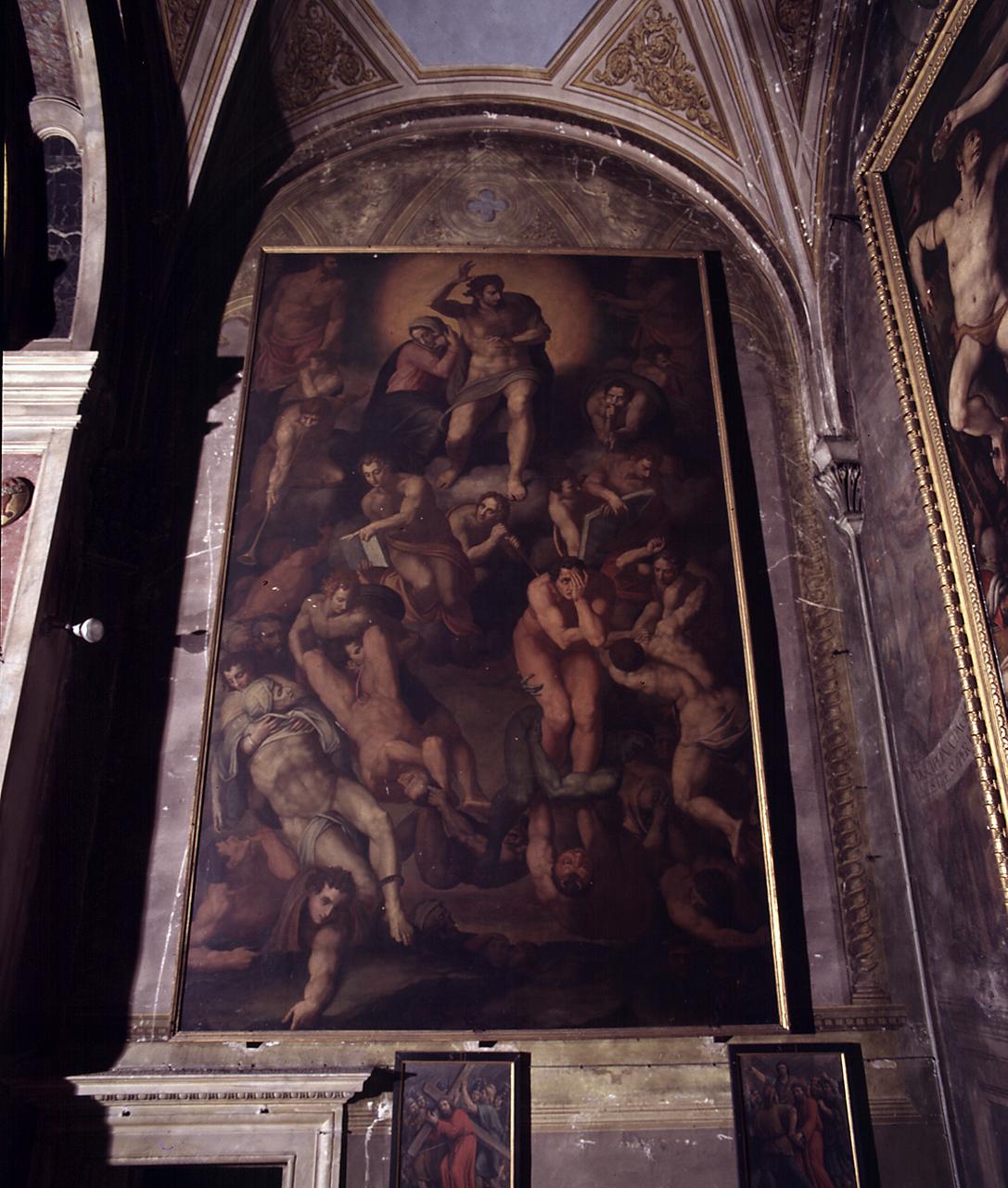 Giudizio Universale (dipinto) di Allori Alessandro (sec. XVI)