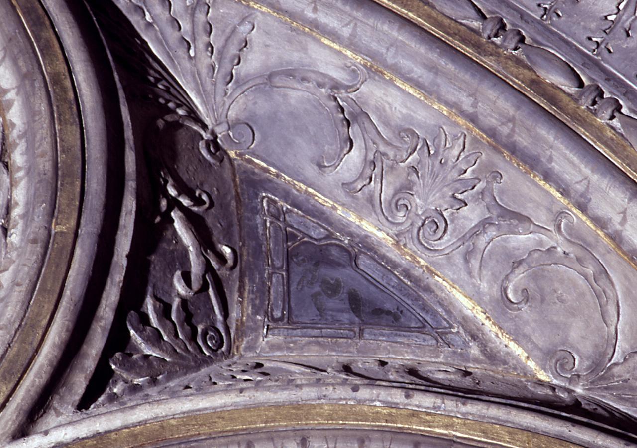 angeli adoranti (vetrata, serie) di Baldovinetti Alessio (sec. XV)