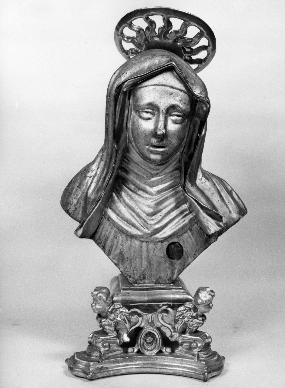 reliquiario - a busto di Galestruzzi Carlo (sec. XVII)