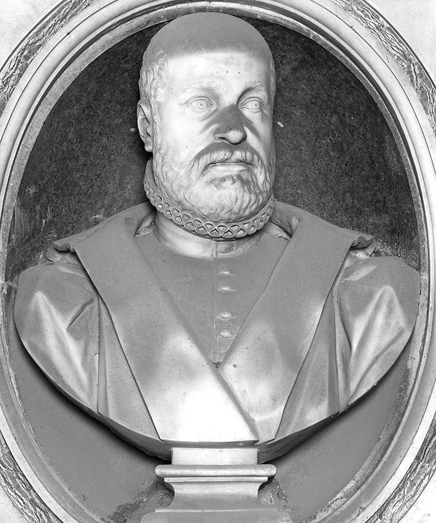 ritratto di Biagio Curini (monumento funebre) di Caccini Giovan Battista (sec. XVI)