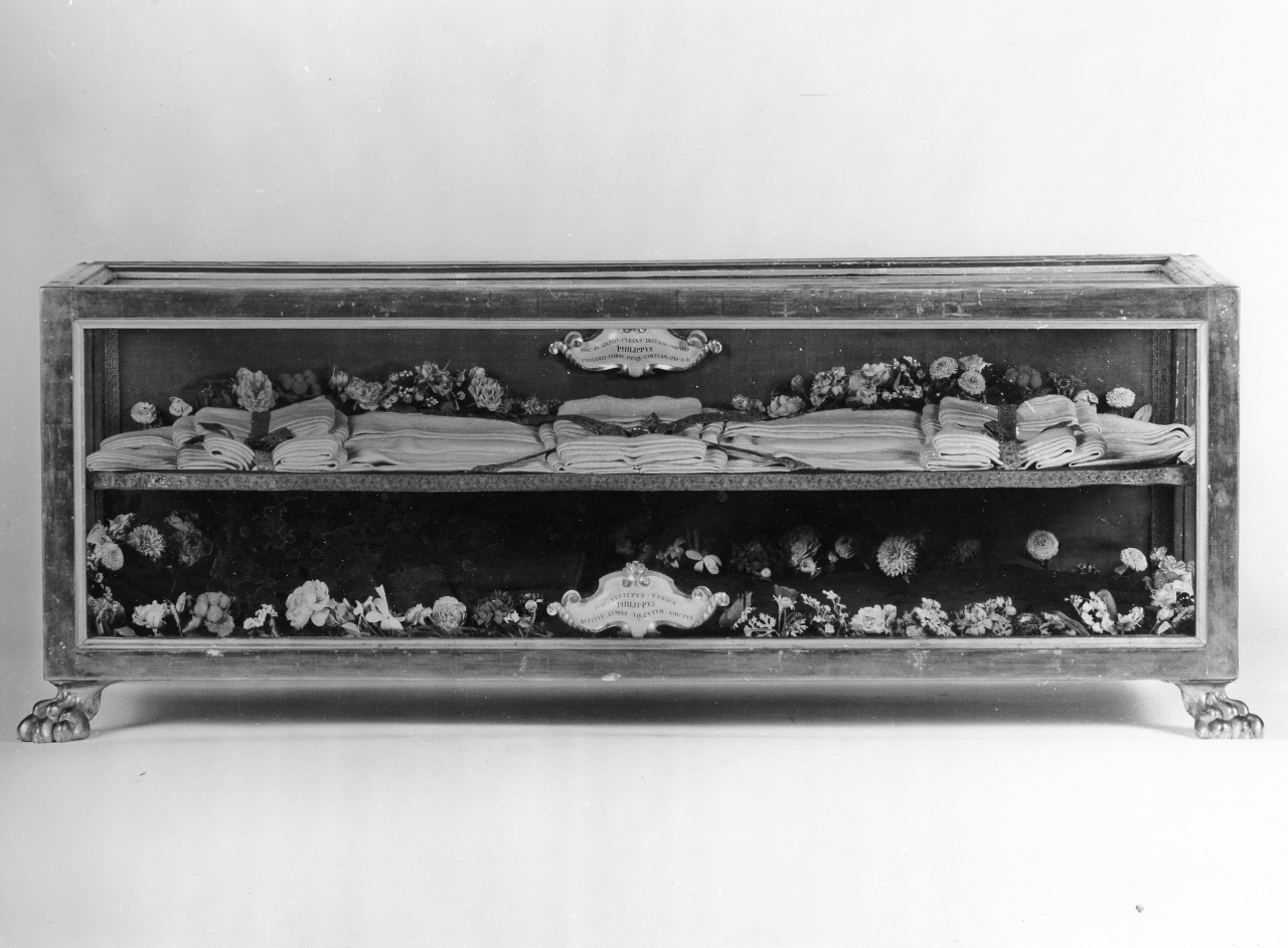 reliquiario - bottega fiorentina (sec. XVIII)