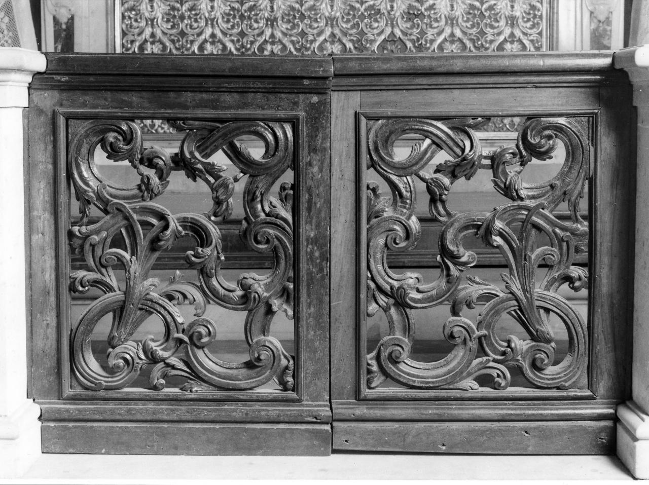 cancellata di altare - bottega fiorentina (seconda metà sec. XVIII)