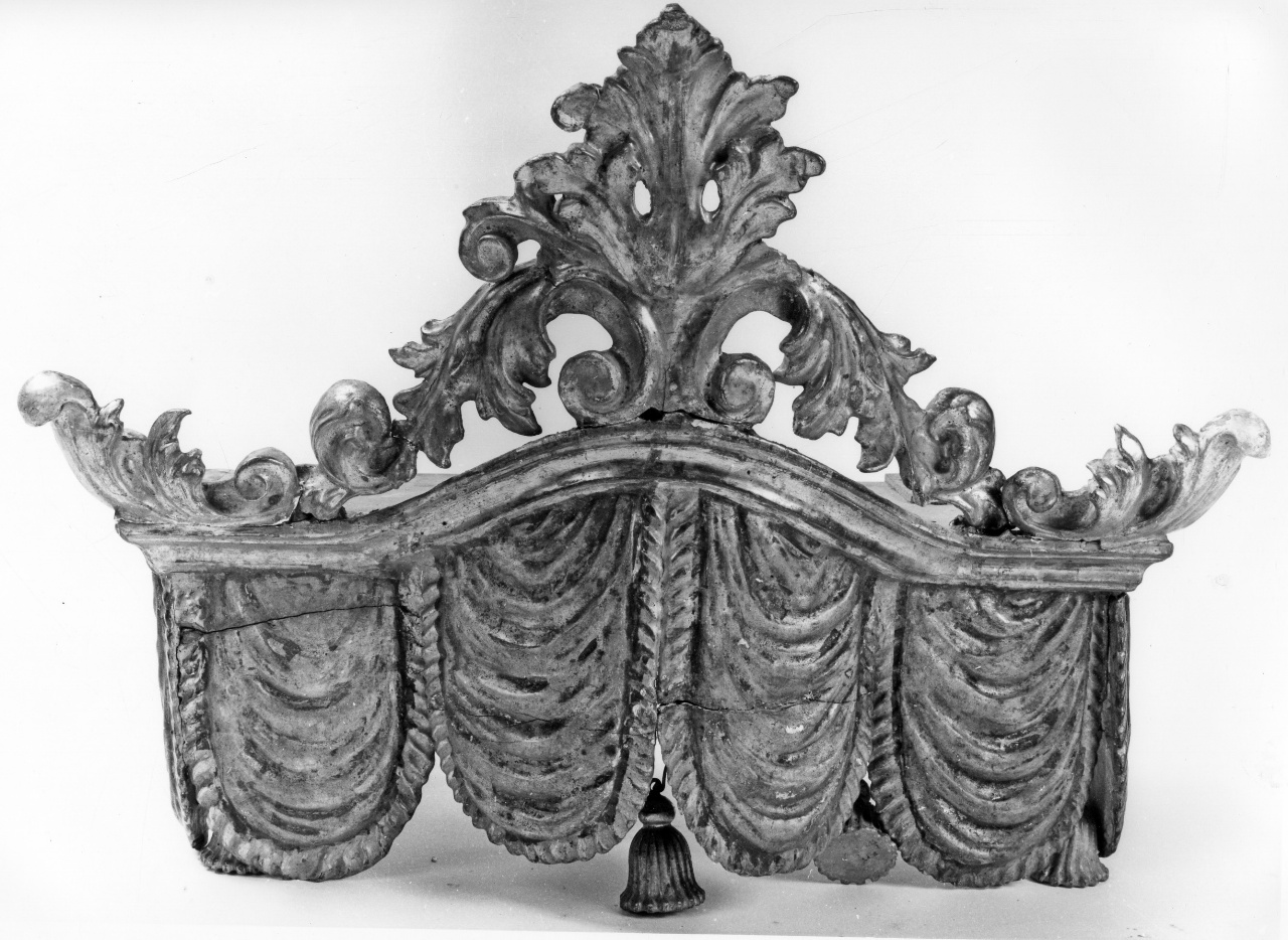 guarnizione di baldacchino - bottega toscana (sec. XVIII)