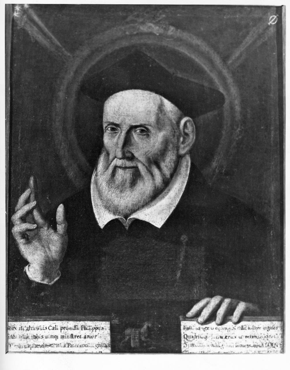 SAn Filippo Neri (dipinto) - ambito toscano (sec. XVIII)